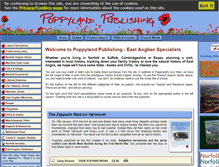 Tablet Screenshot of poppyland.co.uk
